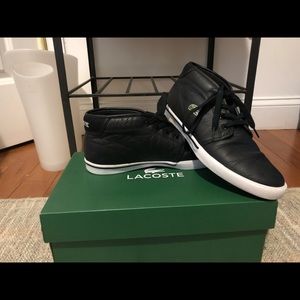 Men’s Lacoste leather sneaker/shoes
